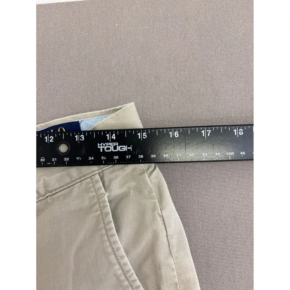 Polo Ralph Lauren Mens Stretch Straight Fit Chino Pants Tan Khaki 30/30